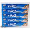 Image 1 : 5 CASES OF LARGE ZIPPER FREEZER BAGS