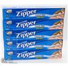 Image 1 : 5 CASES OF LARGE ZIPPER FREEZER BAGS