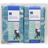 Image 1 : LOT OF 2 SHOWER CURTAINS