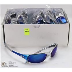 CASE OF OAKLEY REPLICA SUNGLASSES, SILVER WITH