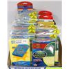 Image 1 : FLAT OF NEW ASSORTED SCRUB PADS