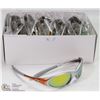 Image 1 : CASE OF OAKLEY REPLICA SUNGLASSES, SILVER WITH