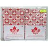 Image 1 : LOT OF 2 VINYL FLANNEL BACKED CANADA TABLECLOTHS