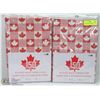 Image 1 : LOT OF 2 VINYL FLANNEL BACKED CANADA TABLECLOTHS