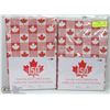 Image 1 : LOT OF 2 VINYL FLANNEL BACKED CANADA TABLECLOTHS