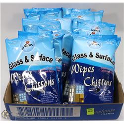 FLAT OF GLASS & SURFACE WIPES