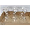 Image 1 : 6 WINE GLASSES