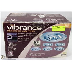 VIBRANCE RECESSED LIGHTING 6 COMBO BACK