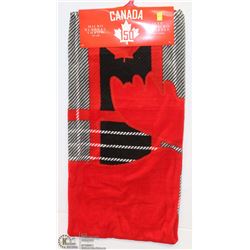 CANADA MICRO FLANNEL THROW 50" X 60"