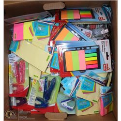 BOX OF STORE CLOSURE MERCHANDISE, INCLUDING: