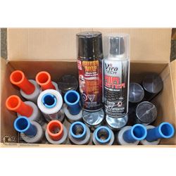 BOX OF STORE CLOSURE MERCHANDISE, INCLUDING: