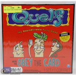 NEW  "QUELF" ADULT BOARD GAME