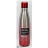 Image 1 : NEW 750ML STAINLESS STEEL WATER BOTTLE (RED)