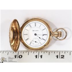 HAMDEN 6 SIZE POCKET WATCH 7 JEWEL DATES 1893