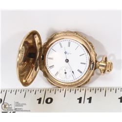 ELGIN "0" SIZE POCKET WATCH GRADE 109, DATES 1898