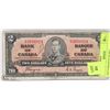 Image 1 : 1937 CANADIAN $2 BILL.