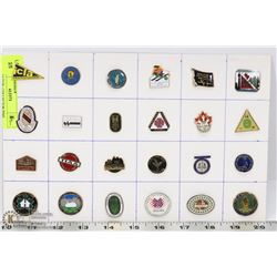 24 ASSOCIATION   COLLECTOR PINS