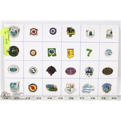 24 COUNTIES ID'S MD'S  COLLECTOR PINS