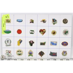 24 COUNTIES ID'S MD'S  COLLECTOR PINS