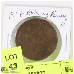 1917 ENGLISH LARGE PENNY