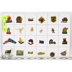 24 AUSTRALIA COLLECTOR PINS