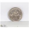 Image 1 : CANADIAN 1968 CANOE DOLLAR COIN