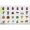 Image 1 : 24 VARIETY NO. 6  COLLECTOR PINS