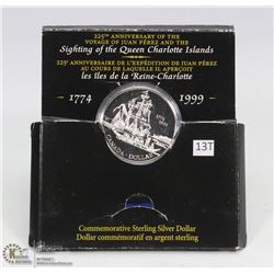 1774-1999 STERLING SILVER DOLLAR SIGN OF THE QUEEN