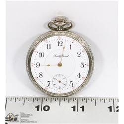 SOUTH BEND 16 SIZE POCKET WATCH 17 JEWEL MODEL