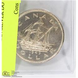 1949 CANADIAN SILVER DOLLAR