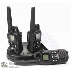 3 HAND HELD MOBILE UNIDEN  WALKIE TALKIES