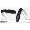 Image 1 : SET OF 2 SPYDER ENDURA  CLIP IT  KNIVES
