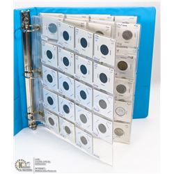 ALBUM OF CANADIAN NICKLES AND PENNIES.