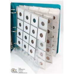 ALBUM OF US PENNIES FROM 1910-2009.