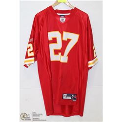 NFL  AUTHENTIC REEBOK RED XL JERSEY #27