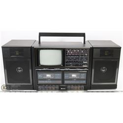 COMBINATION CITIZEN TV , RADIO , AND CASSETTE