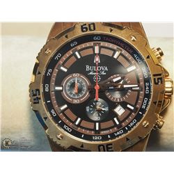 6) BULOVA MARINE STAR BROWN WATER RESISTANT 50M