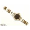 Image 3 : 18) SEIKO LADIES CRYSTAL WATER RESISTANT SILVER