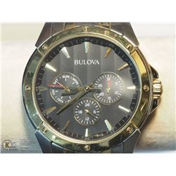 23) BULOVA WATER RESISTANT MENS WATCH