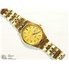 Image 3 : 24) SEIKO MENS WATER RESISTANT 30M SOLAR GOLD