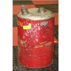 VINTAGE IMPERIAL GASOLINE CAN 16"X12"