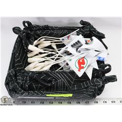 FLAT OF MINI NHL HOCKEY FLAGS MADE IN CANADA