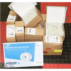 FLAT OF ALL NEW PLUMBING ACCESSORIES INCL WALL TUB