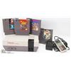 Image 1 : ORIGINAL NINTENDO GAME SYSTEM WITH 4 GAMES & 1