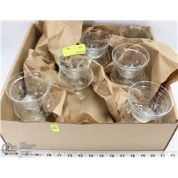 LOT OF 6 SHRIMP COCKTAIL GLASSES