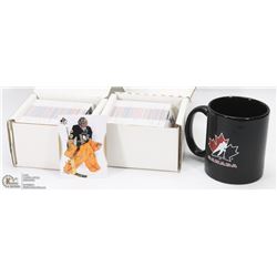 TWO BOXES OF NEW AUTHENTIC HOCKEY CARDS