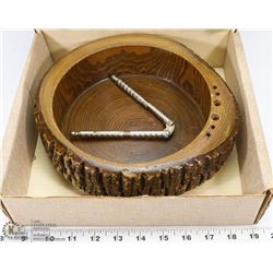 VINTAGE ELWOOD FRUIT AND NUT BOWL IN BOX