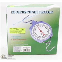 NEW ZEIGERSCHNELLWAAGE HANGING SCALE FOR FAST