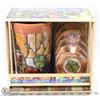 Image 1 : TERRA COTTA WINE ART COLLECTION GIFT SET