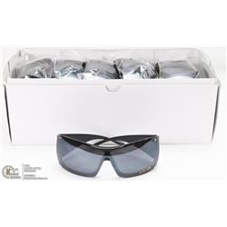 CASE OF DESIGNER SUNGLASSES W/ BLACK FRAMES &